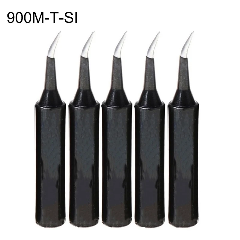 

Металлические наконечники для паяльника 900M-T SI/I/B/K/2.4D/1C, 5 шт., сварочные наконечники для Hakko Saike 936 852d 909D, сварочные инструменты