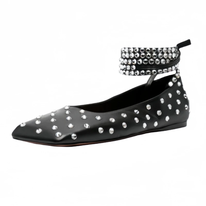 2024 Summer New Fashion Comfortable Flat Rhinestone Mary Janes for Women Europe America Elegant Square Toe Big Size Shoes 43 45
2024 Summer New Fashion Comfortable Flat Rhinestone Mary Janes for Women Europe America Elegant Square Toe Big Size Shoes 43 45