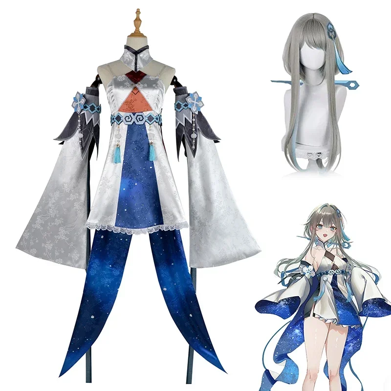 Guizhong Genshin Cosplay Costume Dress Party Uniform Cosplay Costume Women Halloween Carnival
Guizhong Genshin Cosplay Costume Dress Party Uniform Cosplay Costume Women Halloween Carnival