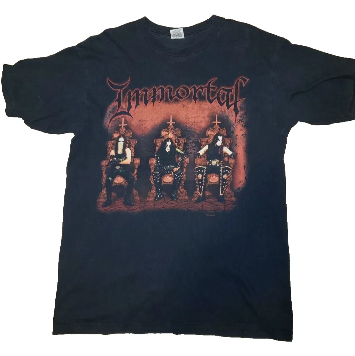IMMORTAL Demons Of Metal 2003 T Shirt LARGE abbath darkthrone black long or short sleeves
IMMORTAL Demons Of Metal 2003 T Shirt LARGE abbath darkthrone black long or short sleeves