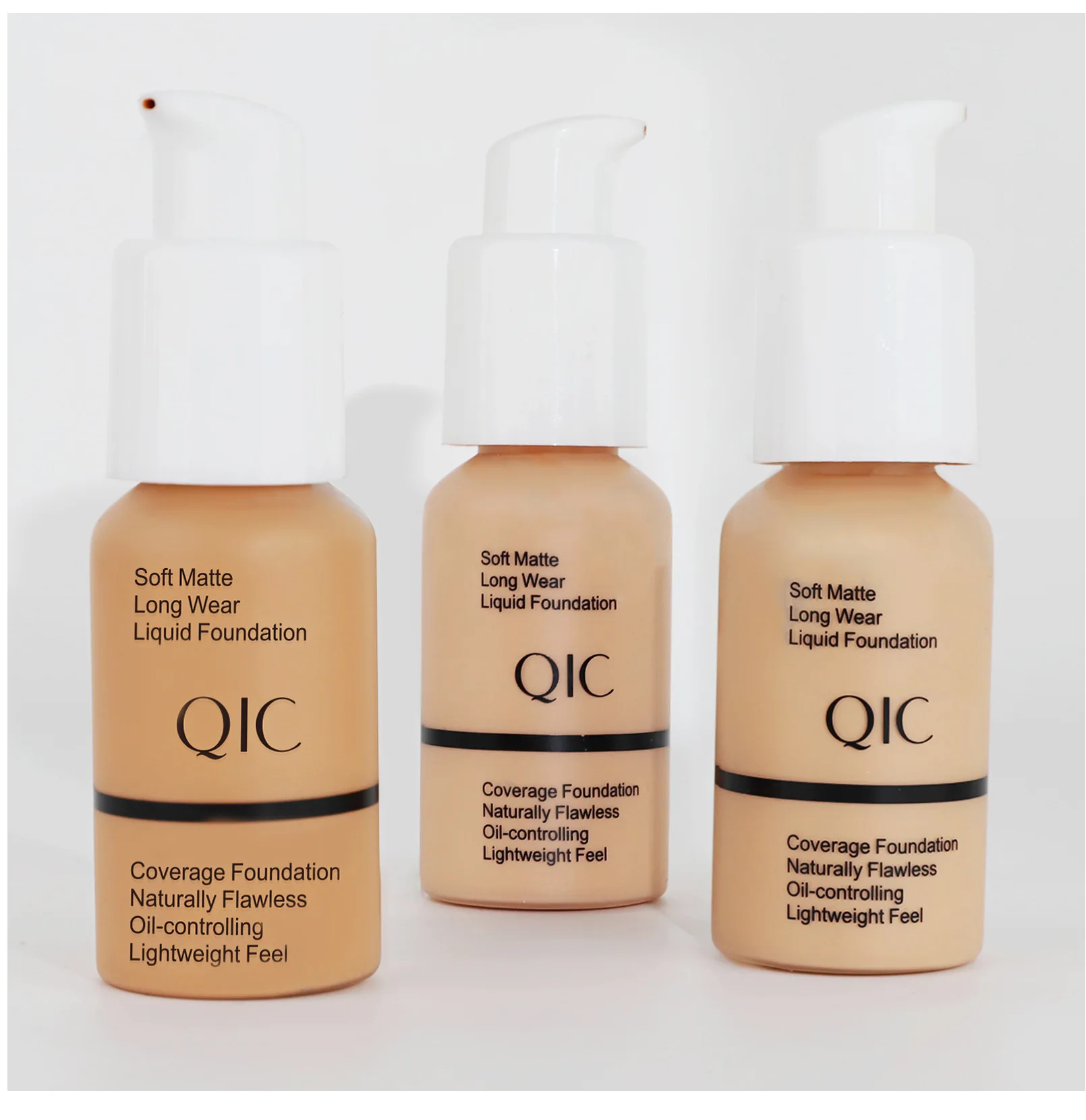 Foundation 103- Warm Peach and 104- Buff Beige, Durable Waterproof Oil Control Concealer Foundation 24 HR Full Coverage Makeup
Foundation 103- Warm Peach and 104- Buff Beige, Durable Waterproof Oil Control Concealer Foundation 24 HR Full Coverage Makeup