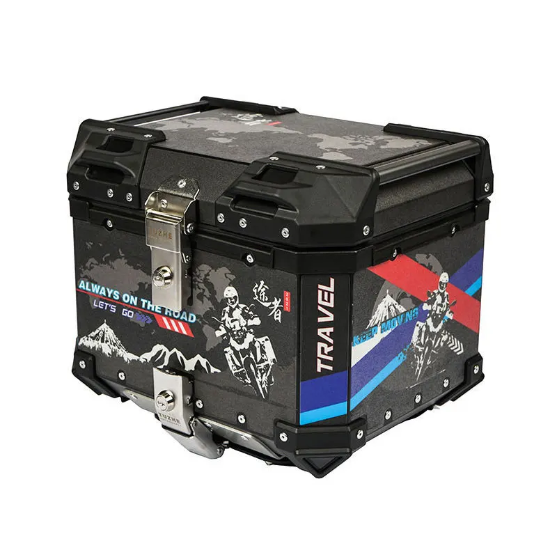 Aluminum Alloy Pedal Electric Trunk Motorcycle Tail Boxes Motor Tail Box 30L 
Aluminum Alloy Pedal Electric Trunk Motorcycle Tail Boxes Motor Tail Box 30L