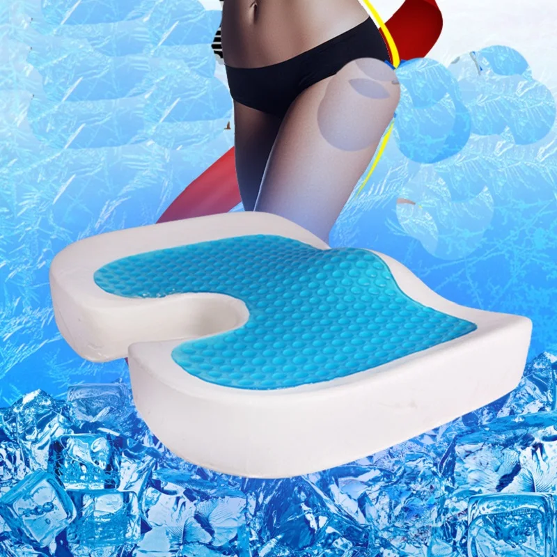 Гелевая подушка Coccyx Sciatica, подушка для кресла, подушка для сидения из пены с эффектом памяти, U-образная подушка для защиты от геморроя
Гелевая подушка Coccyx Sciatica, подушка для кресла, подушка для сидения из пены с эффектом памяти, U-образная подушка для защиты от геморроя