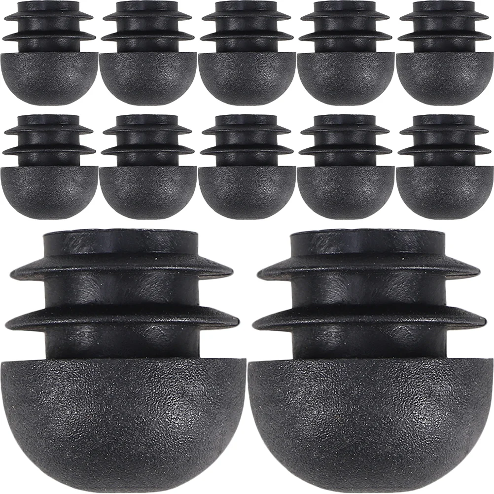 

30 Pcs Furniture Ball Plug Chair End Cover for Tube Insert Table Tubing Post Hardware Plugs