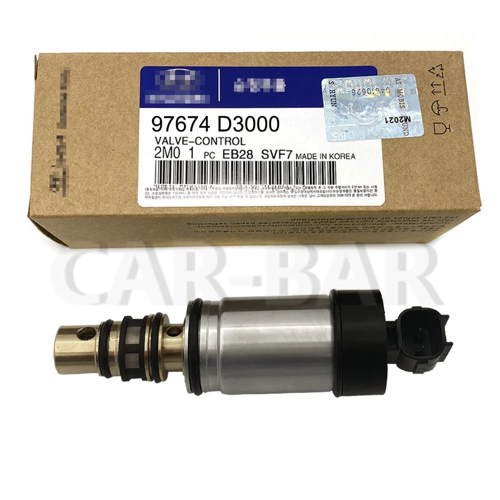 97674-D3000 AC Compressor Electronic Control Valve For Kia Soul Hyundai Sportage I40 TUCSON 97674 D3000
97674-D3000 AC Compressor Electronic Control Valve For Kia Soul Hyundai Sportage I40 TUCSON 97674 D3000
