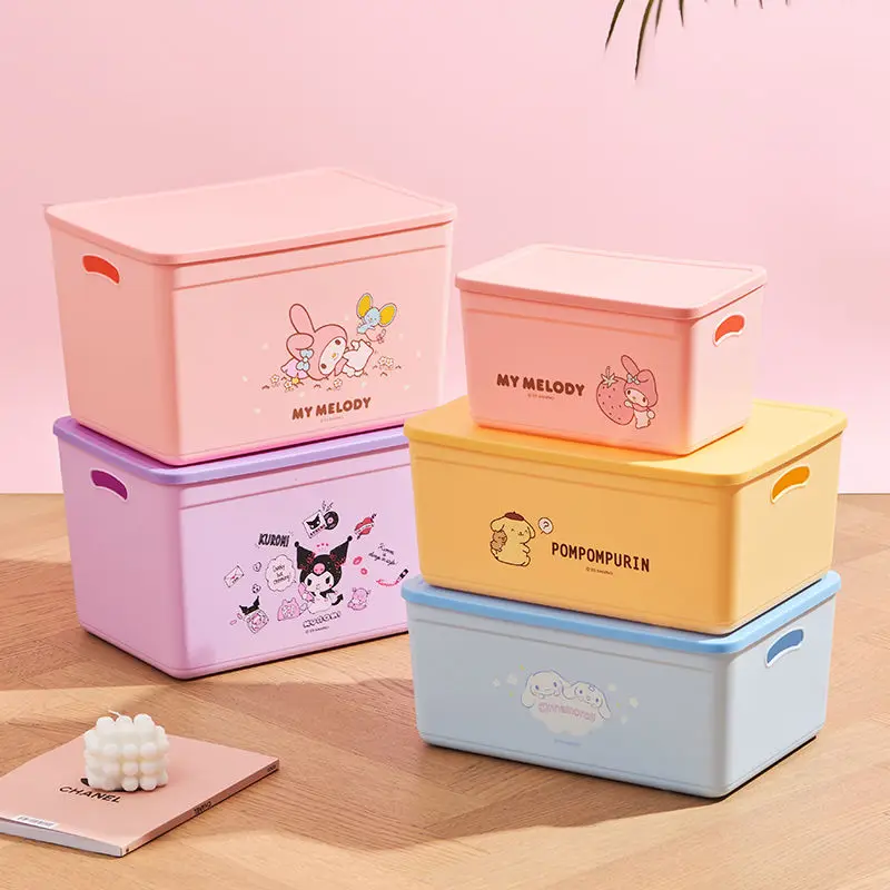 Sanrio Cinnamoroll My Melody Anime Kawaii Storage Box Cute Cartoon Kuromi Household Wardrobe Clothes Case Toys for Girls
Sanrio Cinnamoroll My Melody Anime Kawaii Storage Box Cute Cartoon Kuromi Household Wardrobe Clothes Case Toys for Girls