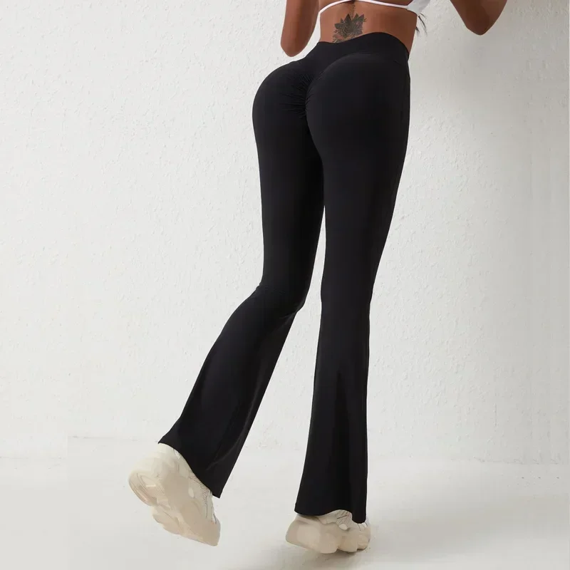 Wide Pants Dry Up Leggings Scrunch High Waist Pant Yoga Gym Women Breathable Sport Fitness Butt Solid Quick Push
Wide Pants Dry Up Leggings Scrunch High Waist Pant Yoga Gym Women Breathable Sport Fitness Butt Solid Quick Push