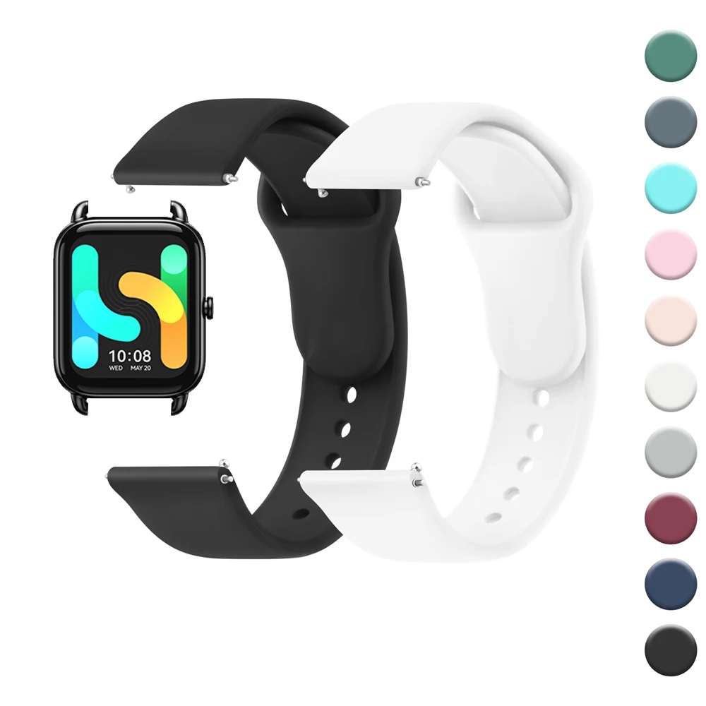 Silicone Strap For Xiaomi IMILAB KW66 Band Bracelet Watchband For Haylou RS4 Plus RT2 LS10/LS02/RT/LS05s/RS3 Strap 20mm 22mm
Silicone Strap For Xiaomi IMILAB KW66 Band Bracelet Watchband For Haylou RS4 Plus RT2 LS10/LS02/RT/LS05s/RS3 Strap 20mm 22mm