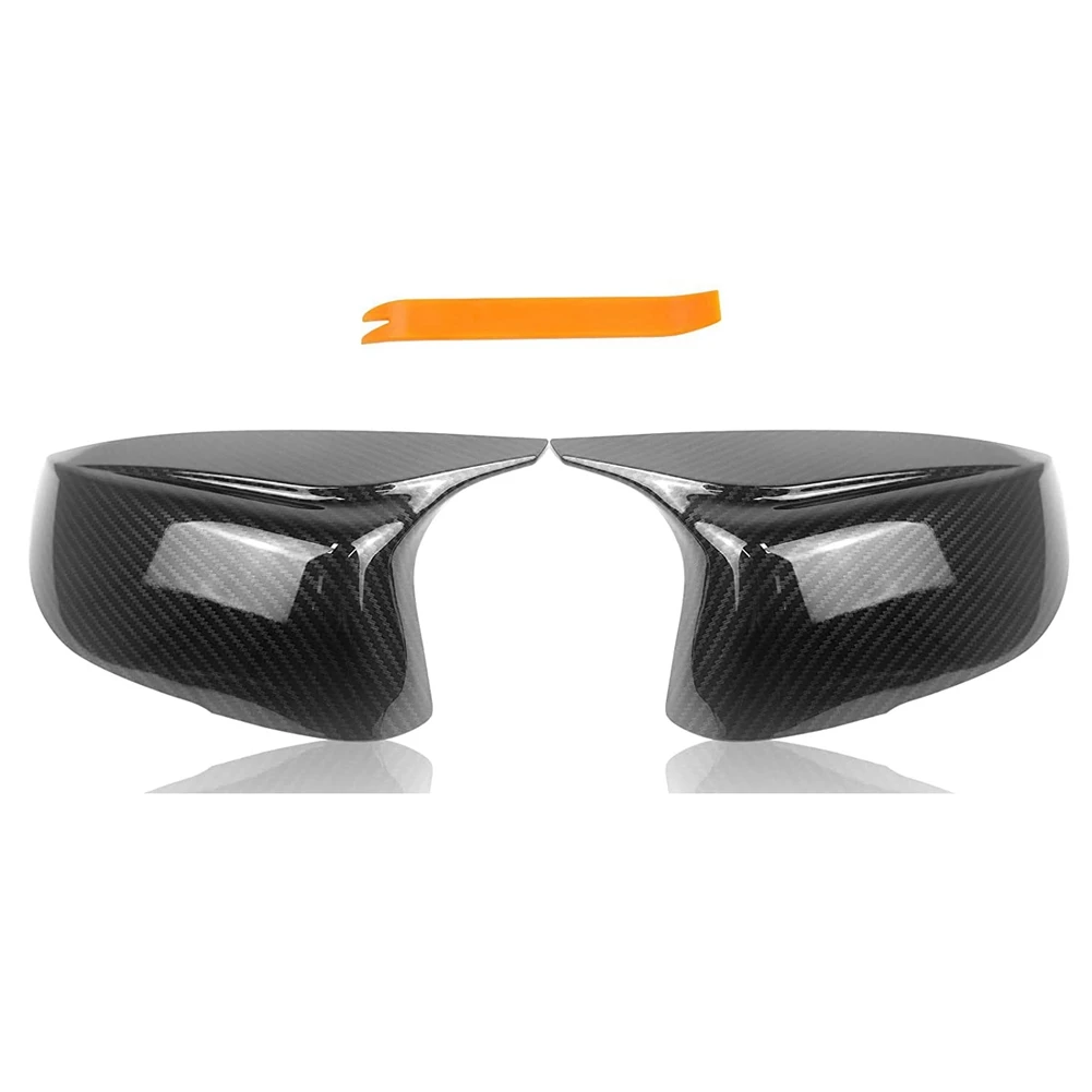 

Carbon Fiber Door Rearview Mirror Cover Caps Trim Replacement for Infiniti Q50 Q60 Q70 QX30 QX50 2014-2020 Accessories