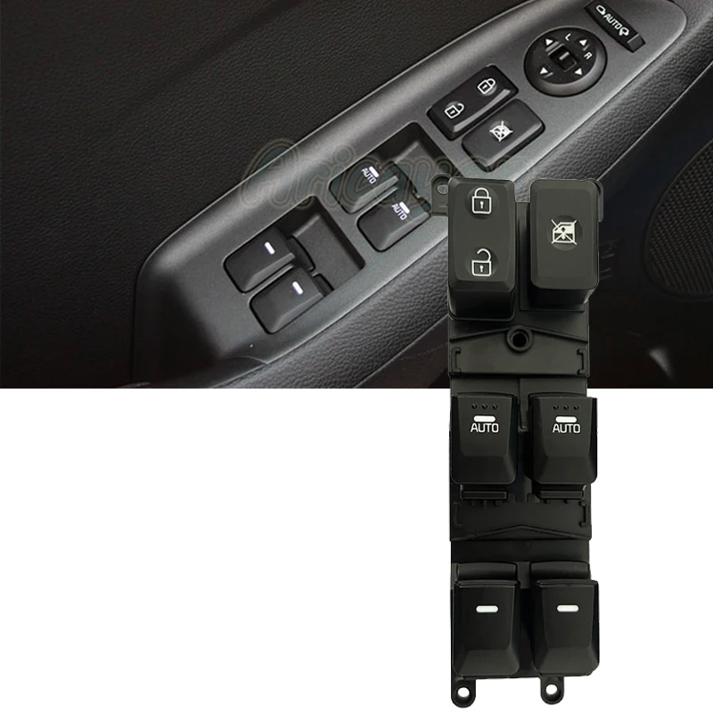 Front Left Car Window Control Switch Electric Window Regulator Buttons For Kia Forte 2014 2015 2016 2017 2018 93571-A7200
Front Left Car Window Control Switch Electric Window Regulator Buttons For Kia Forte 2014 2015 2016 2017 2018 93571-A7200