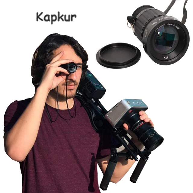 Kapkur Professional Camera Viewfinder VD-11X Micro Director's HD Scene Telescopie Design 37mm Standard Filter Thread
Kapkur Professional Camera Viewfinder VD-11X Micro Director's HD Scene Telescopie Design 37mm Standard Filter Thread