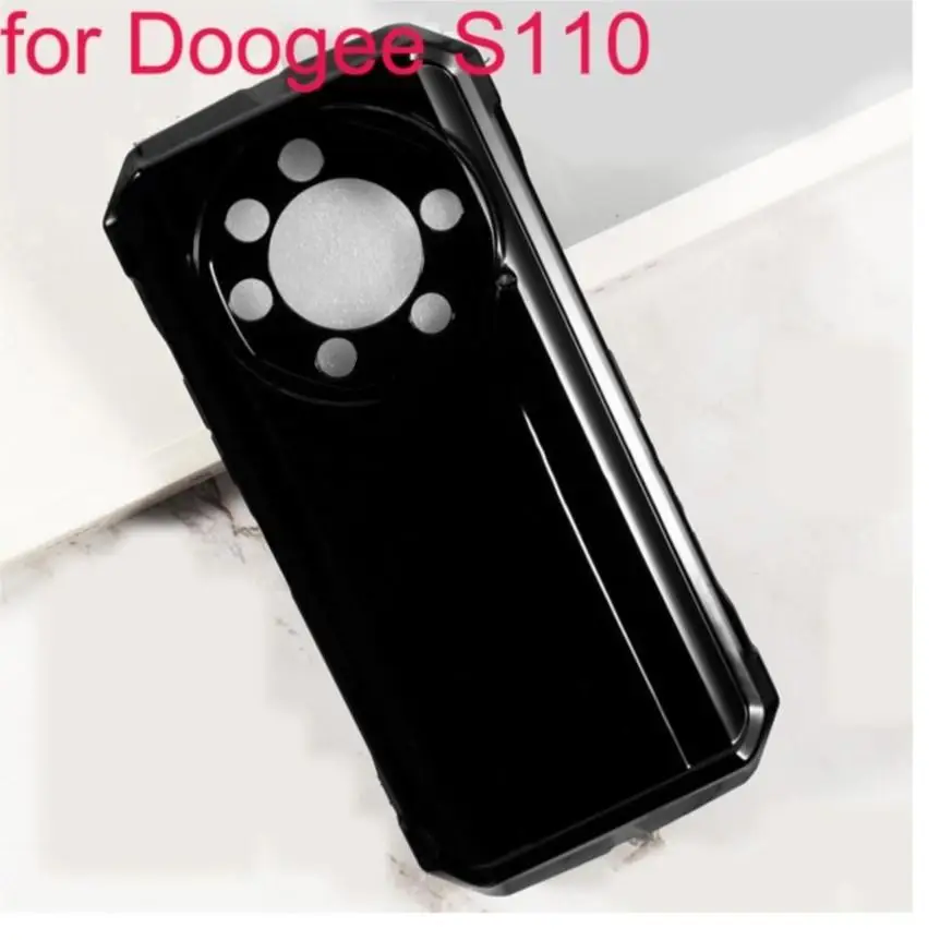 

Защитный чехол Для doogee s110, мягкий чехол из искусственной кожи для doogees110 doogees110, черный чехол, защитный чехол из силикона