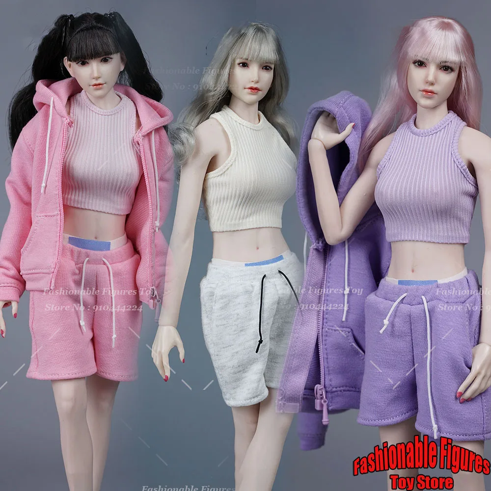 Женская Спортивная толстовка с капюшоном SA Toys, облегающий жилет на молнии, повседневные шорты, костюм для экшн-фигурки 12 дюймов, 1/6
Женская Спортивная толстовка с капюшоном SA Toys, облегающий жилет на молнии, повседневные шорты, костюм для экшн-фигурки 12 дюймов, 1/6