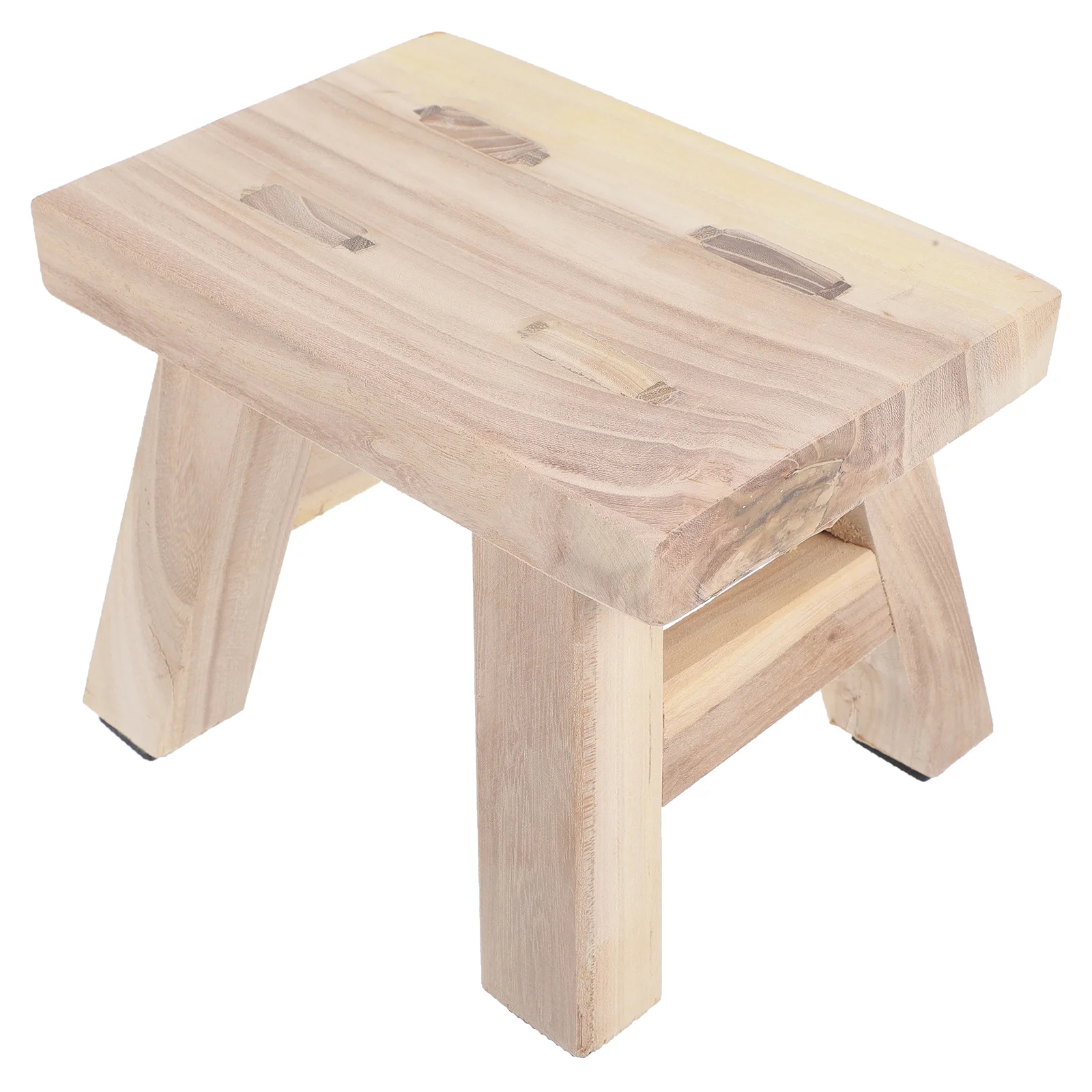 

Solid Wood Bench Kids Stools for Sitting Chinese Style Step Toddler Wooden Small