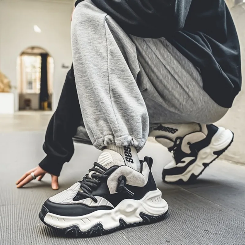 High Street Mens Sneakers Platform Harajuku Mixed Color Casual Sports Shoes Lace-up Original Brand Vulcanized Male Chunky Shoes
High Street Mens Sneakers Platform Harajuku Mixed Color Casual Sports Shoes Lace-up Original Brand Vulcanized Male Chunky Shoes