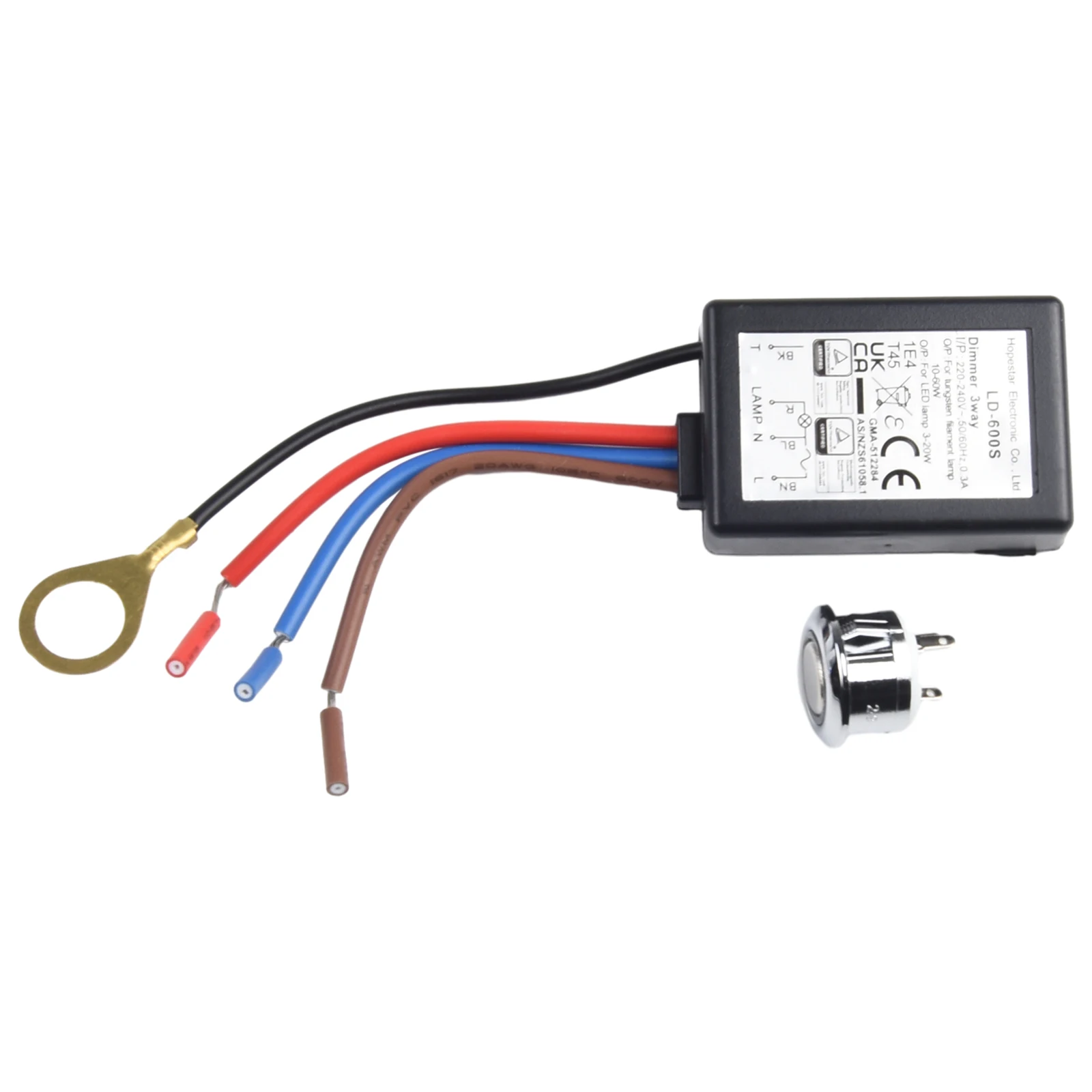 Touch Switch Inductive Switch 3 Way Touch Dimming Dimming/ON OFF EU Type Inductive Switch LED Touch Sensor Switch PVC Brand New
Touch Switch Inductive Switch 3 Way Touch Dimming Dimming/ON OFF EU Type Inductive Switch LED Touch Sensor Switch PVC Brand New