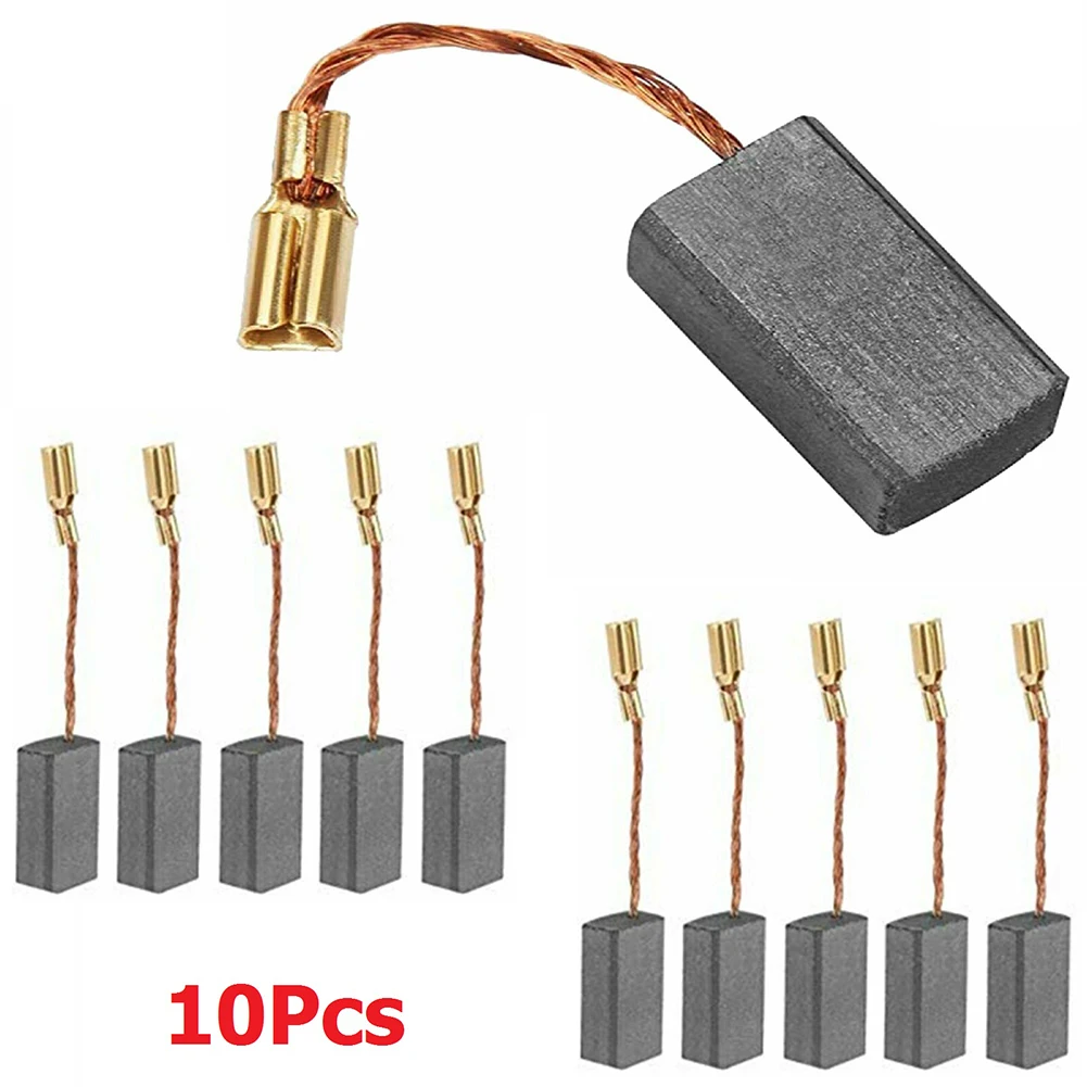 10Pcs 5x8x15mm Carbon Brushes For Bosch GWS6-100 For Dongcheng S1M-FF03-100A Angle Grinder Spare Parts Power Tool Accessories
10Pcs 5x8x15mm Carbon Brushes For Bosch GWS6-100 For Dongcheng S1M-FF03-100A Angle Grinder Spare Parts Power Tool Accessories