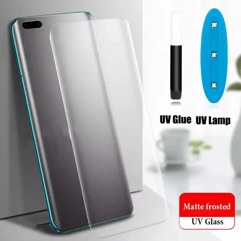 

UV Matte Tempered Glass For OPPO Find X6 Pro X5 X3 X2 X X7 Ultra Screen Protector Reno 3 4 5 6 11 Pro 9 10 Plus Protective Film