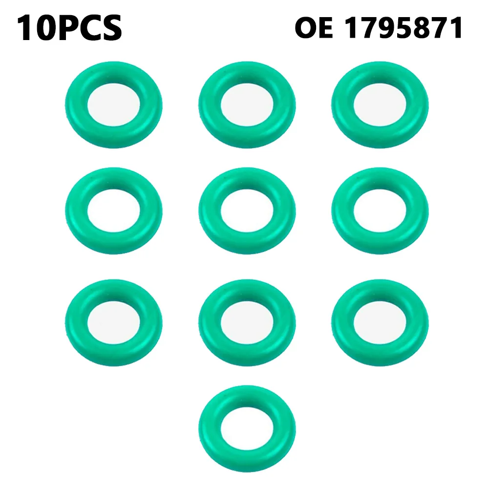 Durable High Quality New Practical Useful Fuel Injector Seal Washer Accessory Green O Ring Replaces Rubber 10pcs
Durable High Quality New Practical Useful Fuel Injector Seal Washer Accessory Green O Ring Replaces Rubber 10pcs