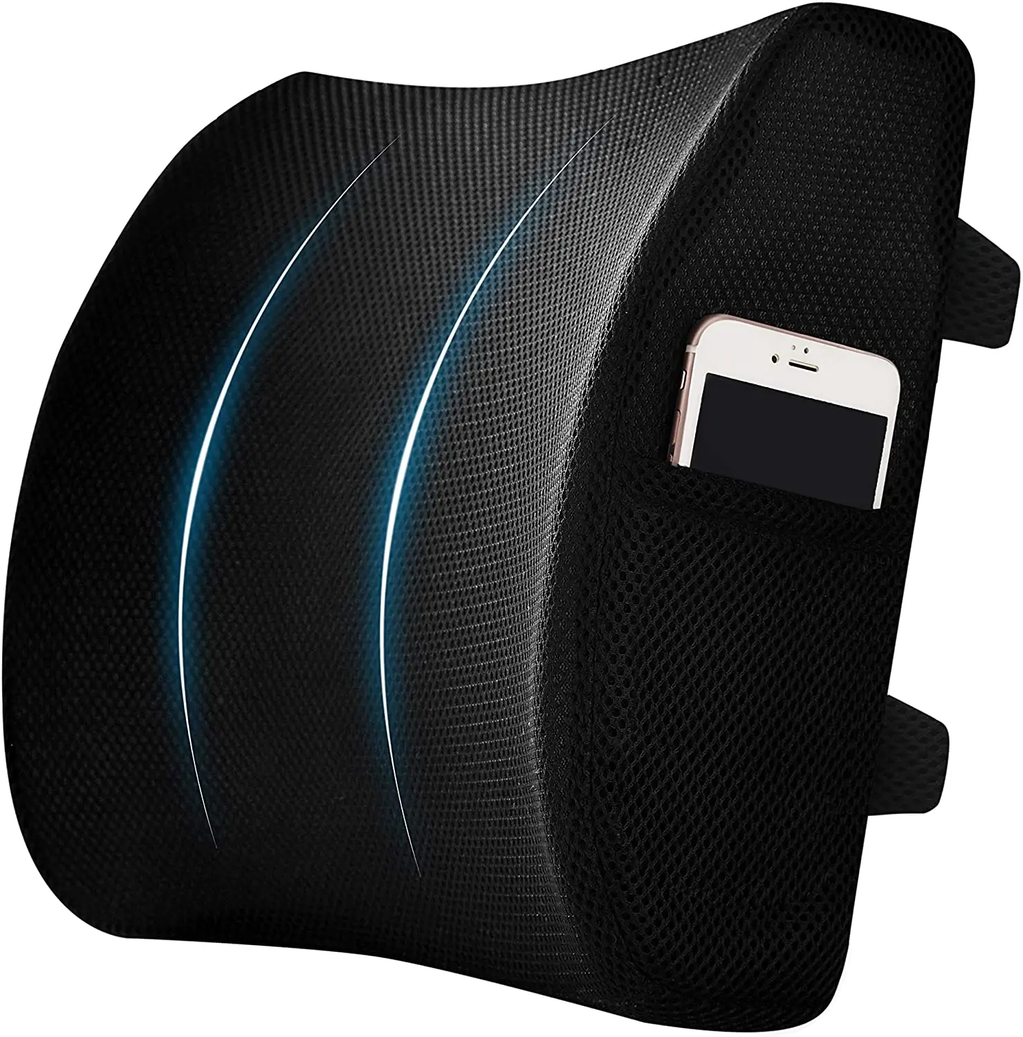 Lumbar Support Pillow for Office Chair Memory Foam Chair Back Cushion for Car, Gaming Chair, Recliner Improve Posture Large Ergo
Lumbar Support Pillow for Office Chair Memory Foam Chair Back Cushion for Car, Gaming Chair, Recliner Improve Posture Large Ergo