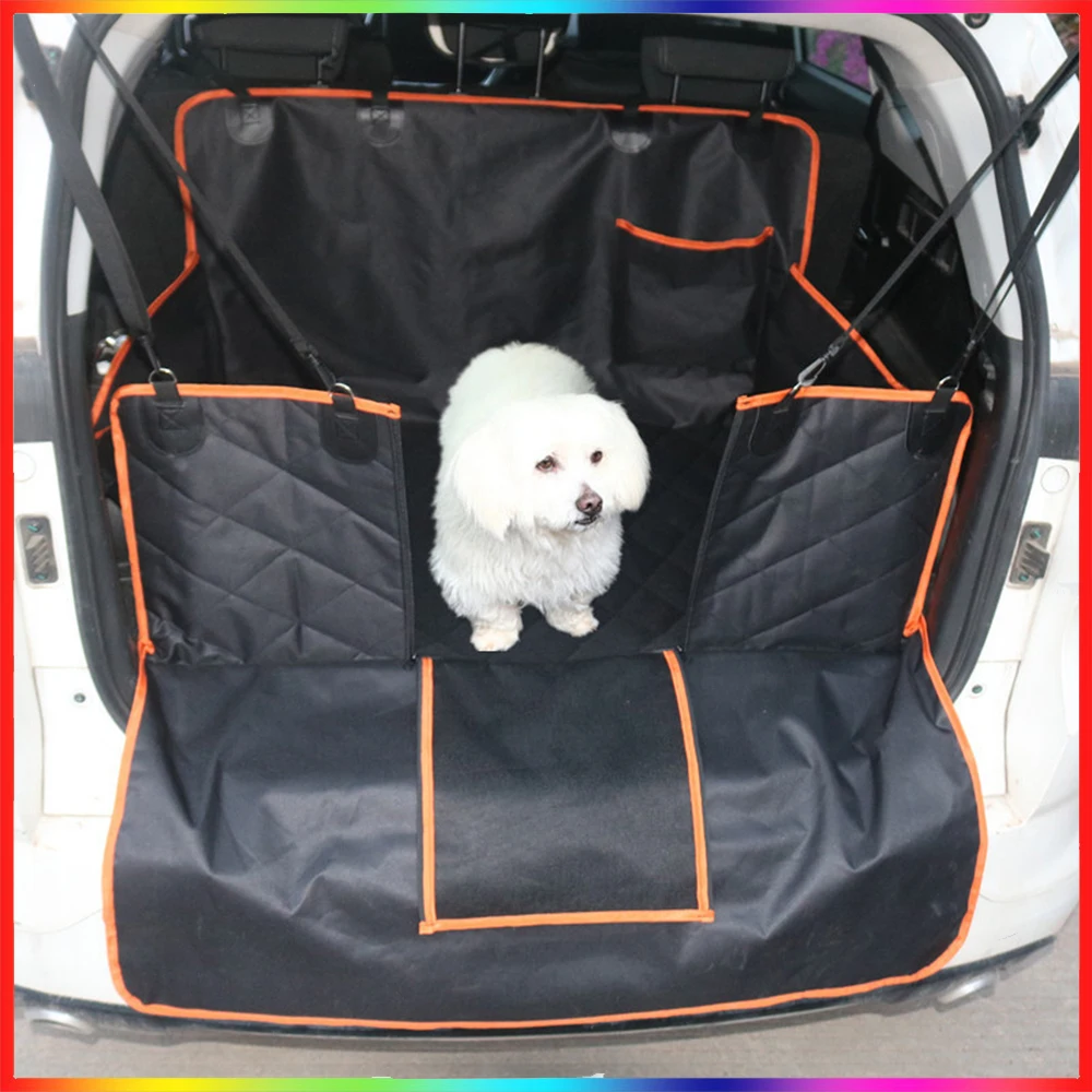 

Dog Car Seat Cover SUV Cargo Liner for Dogs Cats Waterproof Pet Cargo Cover Dog Seat Covers Mat for SUVs Sedans Vans Accessories