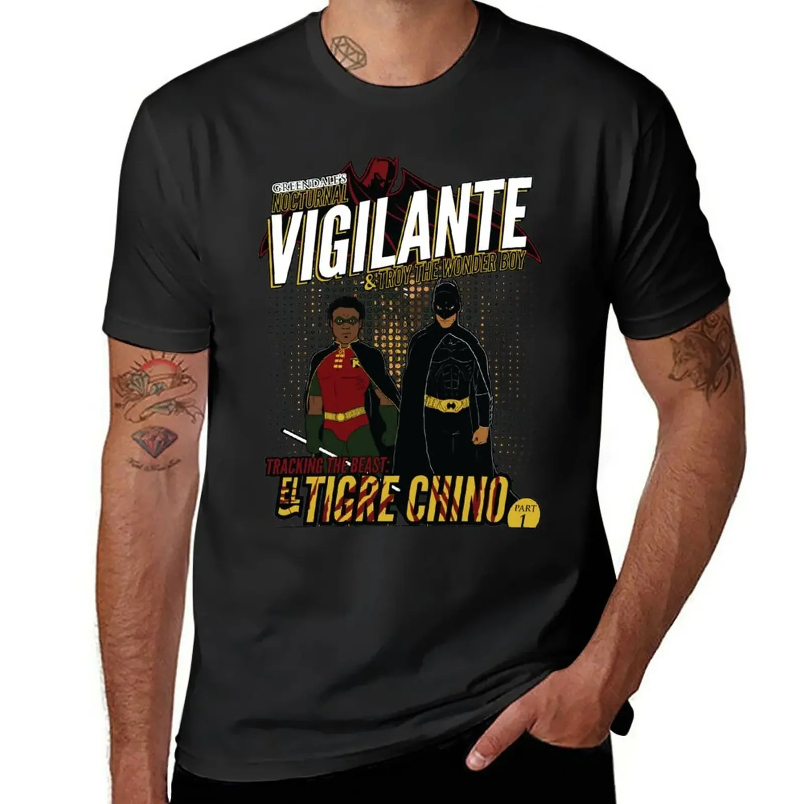 Greendale's Nocturnal Vigilante T-Shirt vintage clothes animal prinfor boys mens t shirt graphic
Greendale's Nocturnal Vigilante T-Shirt vintage clothes animal prinfor boys mens t shirt graphic