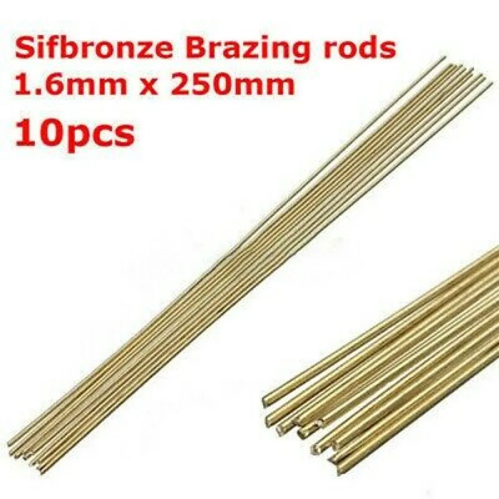 Brass Welding Wire 10 Pcs Brass Solution Flux Core Fusible Welding Wire Electrode Tool 16MM x25CM Compact and Convenient
Brass Welding Wire 10 Pcs Brass Solution Flux Core Fusible Welding Wire Electrode Tool 16MM x25CM Compact and Convenient