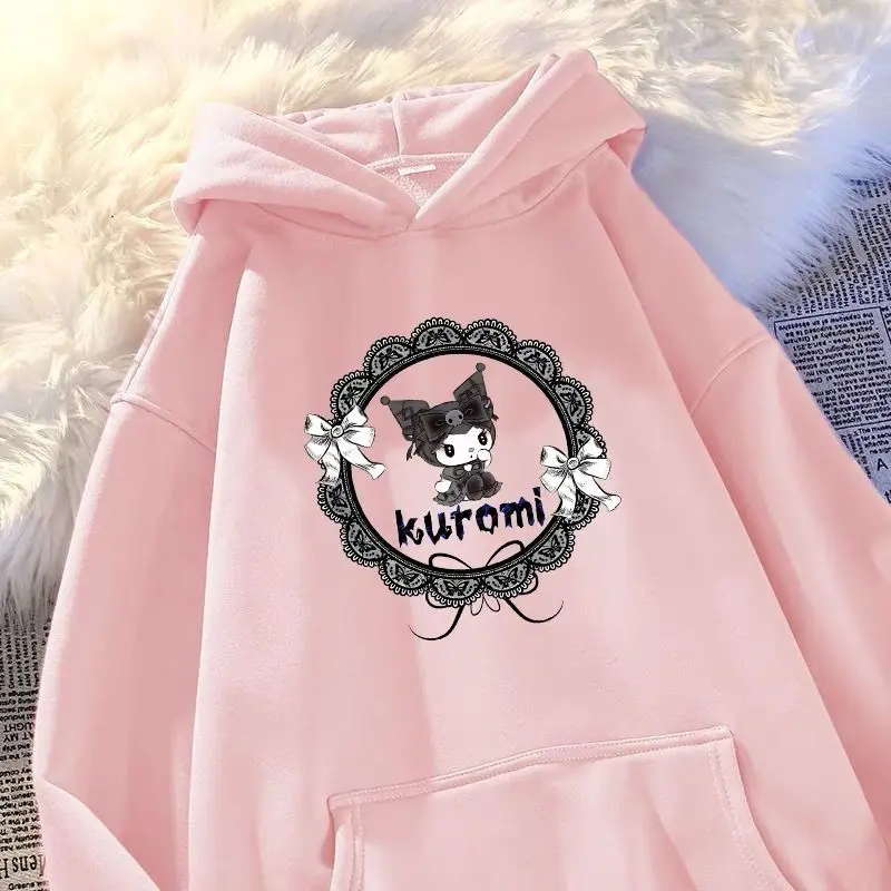 Sanrio Kuromi аниме мультфильм кавайная толстовка с капюшоном Женский пуловер с принтом плюс бархатная теплая зимняя куртка свободная повседневная одежда
Sanrio Kuromi аниме мультфильм кавайная толстовка с капюшоном Женский пуловер с принтом плюс бархатная теплая зимняя куртка свободная повседневная одежда