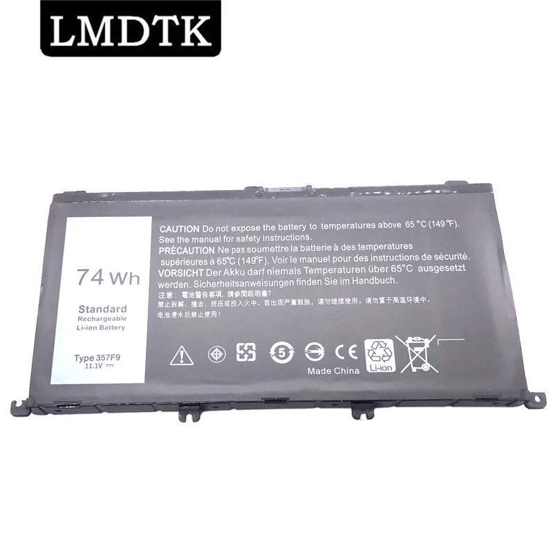 

LMDTK Genuine New 357F9 11.1V 74WH Laptop Battery For Dell Inspiron 15-7000 7559 7557 7566 7567 5576 INS15PD-1548B 1748B 1848B