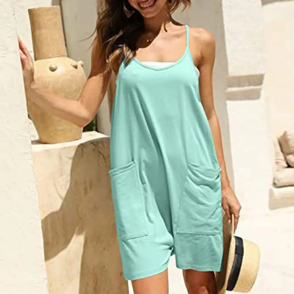 Workout Tennis Jumpsuit Women Jumpsuit Versatile Women's Sleeveless Jumpsuits with Pockets for Athletic Casual Wear for Tennis
Workout Tennis Jumpsuit Women Jumpsuit Versatile Women's Sleeveless Jumpsuits with Pockets for Athletic Casual Wear for Tennis