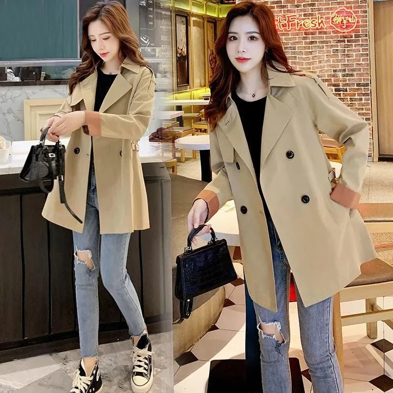 Women's Long Windbreaker 2023 Spring Autumn New Casual Trench Coat Fashion Korea Loose Temperament Jacket Mid-length Women Coat
Women's Long Windbreaker 2023 Spring Autumn New Casual Trench Coat Fashion Korea Loose Temperament Jacket Mid-length Women Coat