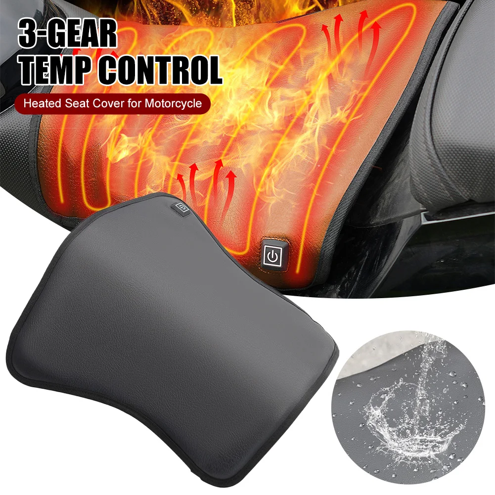 Universal Heated Seat Cushion For Motorcycle Electric Bikes Heating Seat Cover 3-Gear Temperature Setting Waterproof Seat Pad
Universal Heated Seat Cushion For Motorcycle Electric Bikes Heating Seat Cover 3-Gear Temperature Setting Waterproof Seat Pad