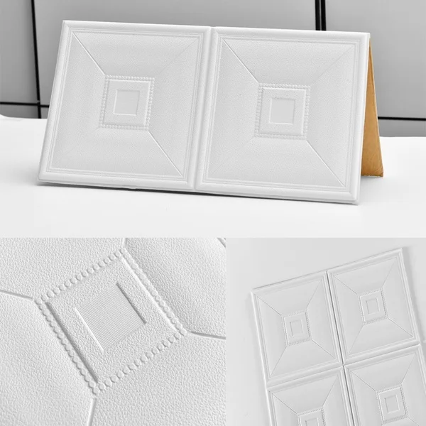 10 шт., 3D наклейки на стену из пены, мягкий мешок, плитка, настенные панели, домашний декор, кожаные самоклеящиеся обои KTV, фон для детской комнаты
10 шт., 3D наклейки на стену из пены, мягкий мешок, плитка, настенные панели, домашний декор, кожаные самоклеящиеся обои KTV, фон для детской комнаты