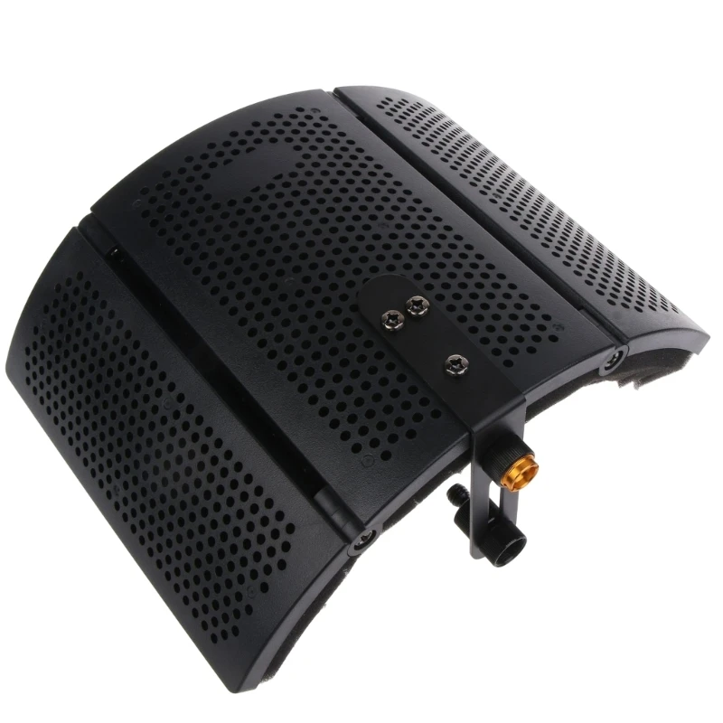 Microphone Shield Reflection Filter Absorbent Foam Soundproof Vocal Shield Professional Isolation Shield Recording
Microphone Shield Reflection Filter Absorbent Foam Soundproof Vocal Shield Professional Isolation Shield Recording
