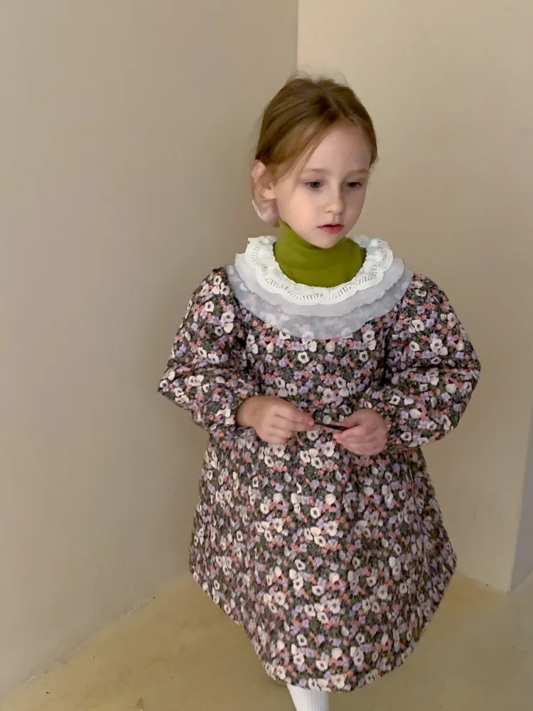 2 To 8 Years, 2024 Girls Princess Dress Winter Autumn Floral Dress Thick Party Kids Girl Dresses Children Clothes Cotton Padded
2 To 8 Years, 2024 Girls Princess Dress Winter Autumn Floral Dress Thick Party Kids Girl Dresses Children Clothes Cotton Padded