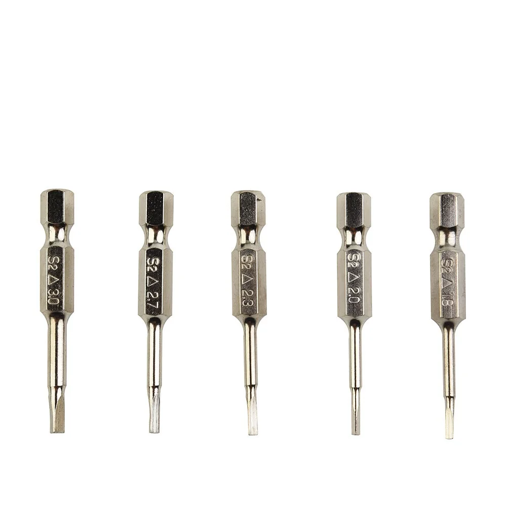 Professional Grade Magnetic Triangle Head Screwdriver Bits Set of 5 Durable Steel with Hex Shank and 50mm Length
Professional Grade Magnetic Triangle Head Screwdriver Bits Set of 5 Durable Steel with Hex Shank and 50mm Length