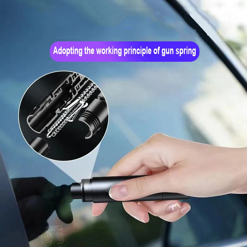 

Car Hammer Window Breaker Emergency Escape Safety Tool Life-Saving Portable Seat Belt Cutter Car Break Glass Rescue Tool