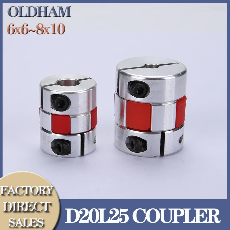 D20L25 spider flexible motor coupler aluminium flexible jaw coupling 5x8mm 3mm 4mm 5mm 6mm 6.35mm 7mm 10mm 3D Printer Parts
D20L25 spider flexible motor coupler aluminium flexible jaw coupling 5x8mm 3mm 4mm 5mm 6mm 6.35mm 7mm 10mm 3D Printer Parts
