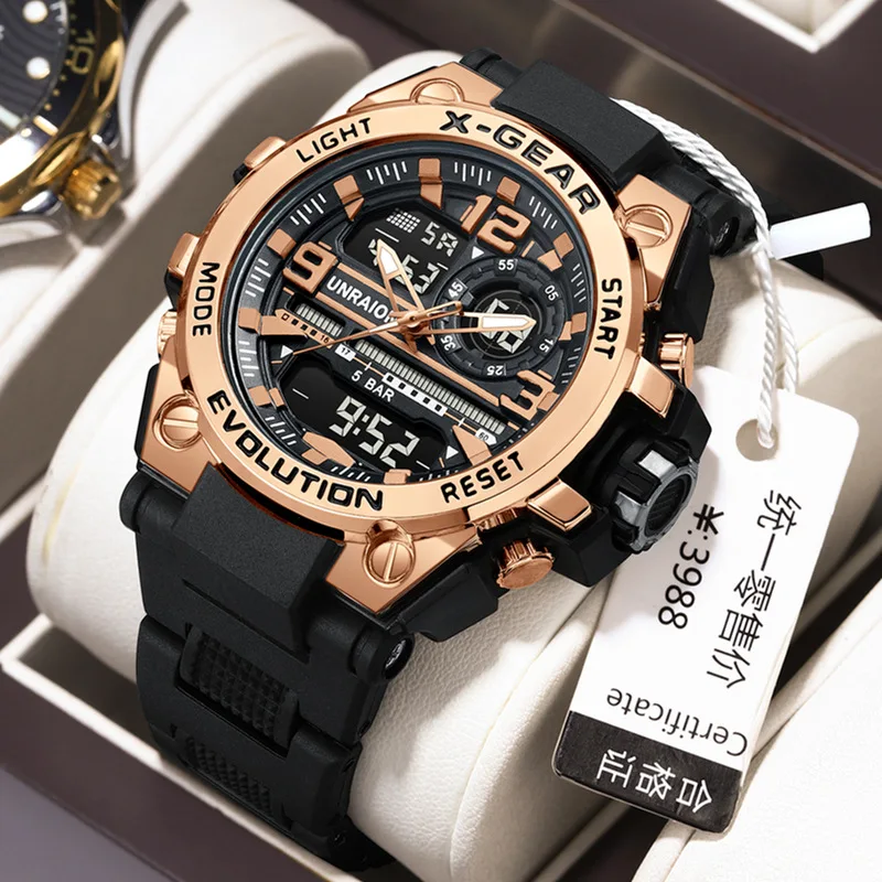 Fashion Men's Military Infantry Electronic Watch Large Dial Luminous Waterproof Clock School Students Sports Quartz Wristwatch
Fashion Men's Military Infantry Electronic Watch Large Dial Luminous Waterproof Clock School Students Sports Quartz Wristwatch