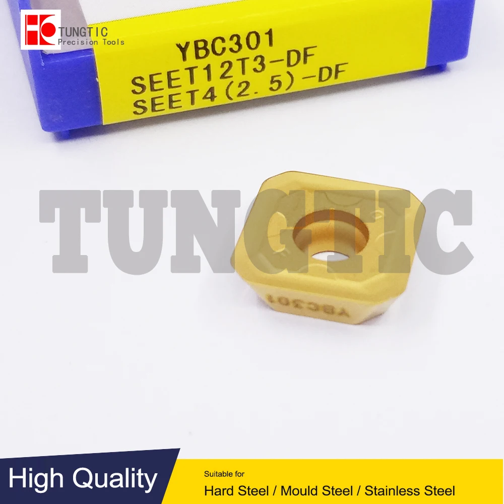 SEET12T3-DF YBC301 YNG151C Machining Tools Lathe Cutting Tool Metal Turning Tools Inserts SEET 12T3
SEET12T3-DF YBC301 YNG151C Machining Tools Lathe Cutting Tool Metal Turning Tools Inserts SEET 12T3