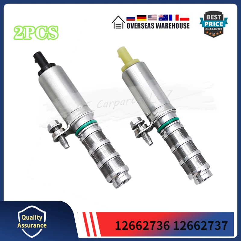 

Variable Valve Timing VVT Solenoid For Buick Regal Cadillac ATS GMC Canyon Chevrolet Colorado Impala Malibu 12662736 12662737