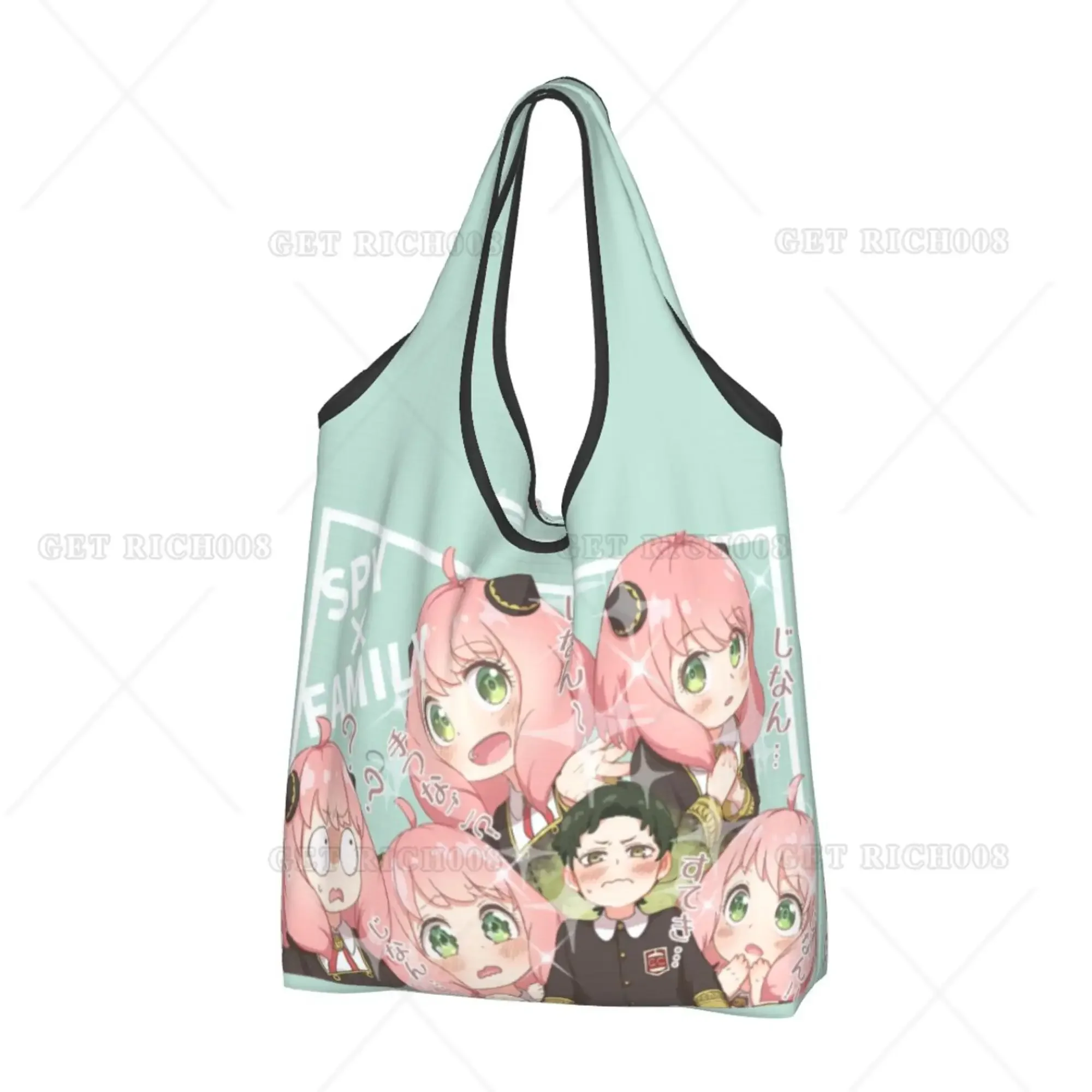 Anime Cute Anya Shoper Bag Portable Tote Bag Cute Tote Bag Women Girl Reusable Shopping Bag No Zipper Supermarket Bag
Anime Cute Anya Shoper Bag Portable Tote Bag Cute Tote Bag Women Girl Reusable Shopping Bag No Zipper Supermarket Bag