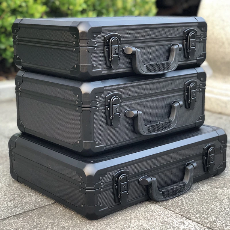 Tool and Portable Instrument Black Box Shock-proof Display Sponge Aluminum Large with Organizer Box Equipment Sample Tool Alloy
Tool and Portable Instrument Black Box Shock-proof Display Sponge Aluminum Large with Organizer Box Equipment Sample Tool Alloy