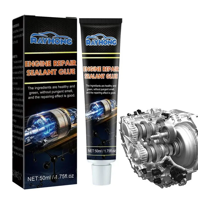 

Car Oil Pan Sealant High Temp Silicone Sealant Engine Case High Temp Sealant Fast Acid-Free Curing Withstands -50C To 300C