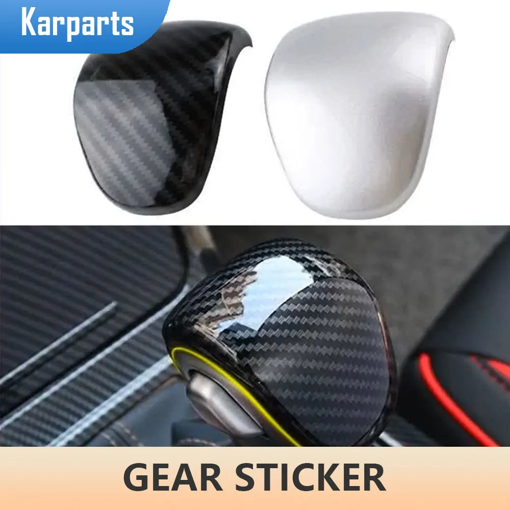 

Car Gear Shift Knob Cover Sticker for Kia Forte K3 Soul Forte Ceed Proceed 2019 - 2022 AT Gear Head Collars Protector Trim