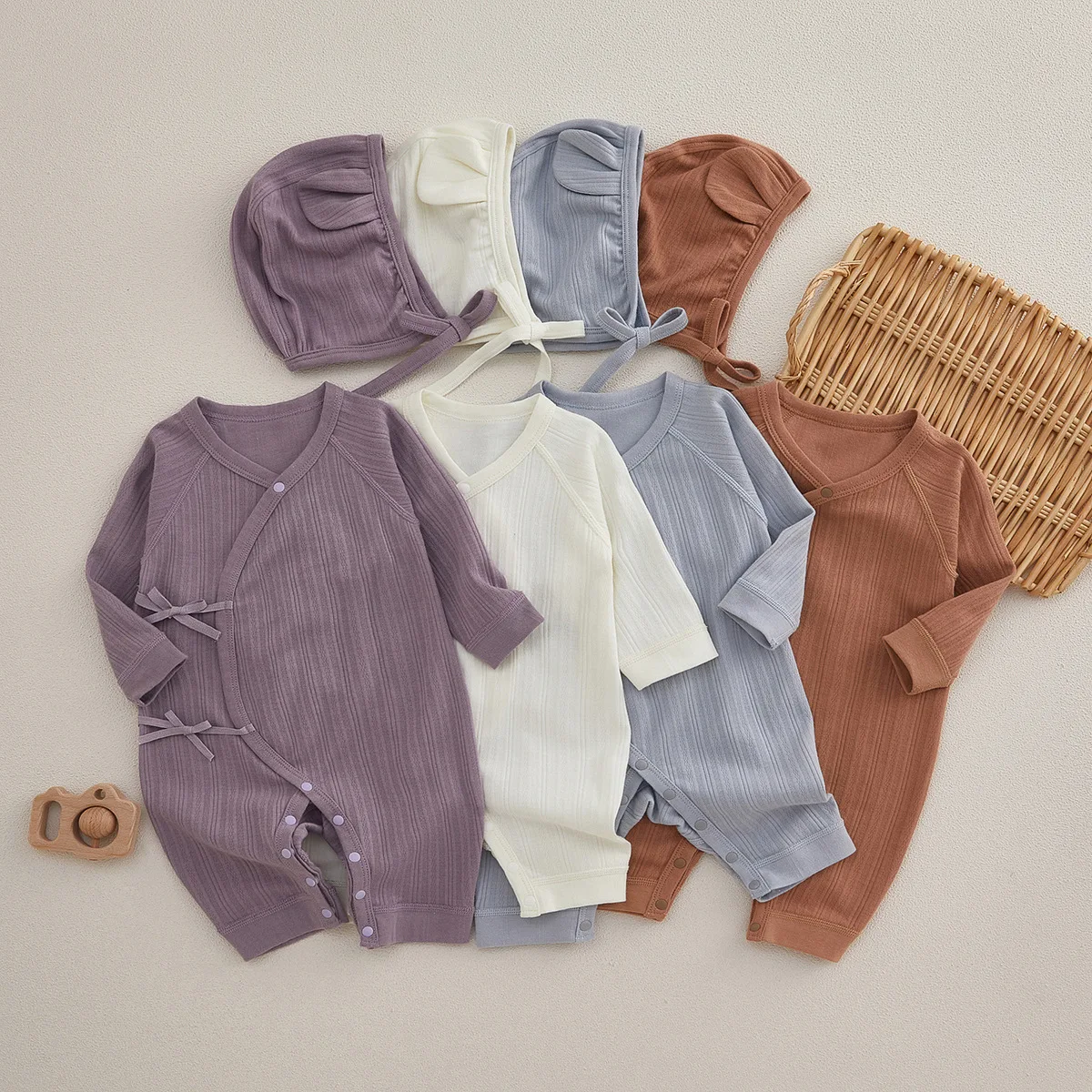 Newborn Baby Girls Boys Rompers Clothes Long Sleeves Simple Cotton Knitted Baby Rompers Infant Toddler Baby Jumpsuit Gift
Newborn Baby Girls Boys Rompers Clothes Long Sleeves Simple Cotton Knitted Baby Rompers Infant Toddler Baby Jumpsuit Gift
