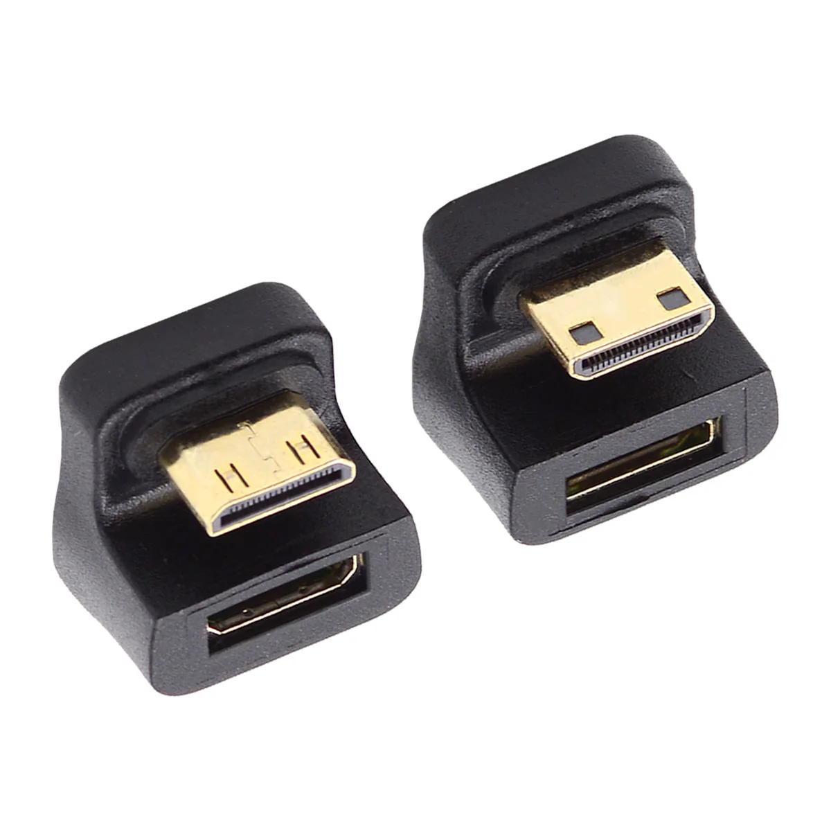 Chenyang Mini HDTV 1.4 Connector Mini HDTV Port Savers 360 Degree U Shape UP Angled Extension Adapter
Chenyang Mini HDTV 1.4 Connector Mini HDTV Port Savers 360 Degree U Shape UP Angled Extension Adapter