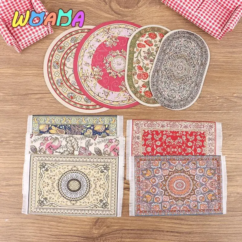 1:12 Dollhouse Miniature Floral Floor Rug Cover Carpet Floor Mat Model Toy Bedroom Living Room Decor Toy Doll House Accessories
1:12 Dollhouse Miniature Floral Floor Rug Cover Carpet Floor Mat Model Toy Bedroom Living Room Decor Toy Doll House Accessories