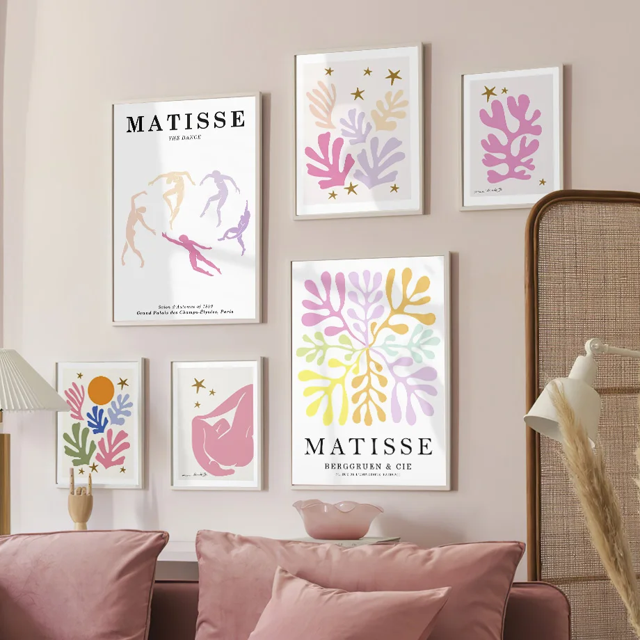 Abstract Pastel Colorful Exhibition Matisse Posters Minimalist Print Wall Art Canvas Painting Modern Living Room Home Decoration
Abstract Pastel Colorful Exhibition Matisse Posters Minimalist Print Wall Art Canvas Painting Modern Living Room Home Decoration