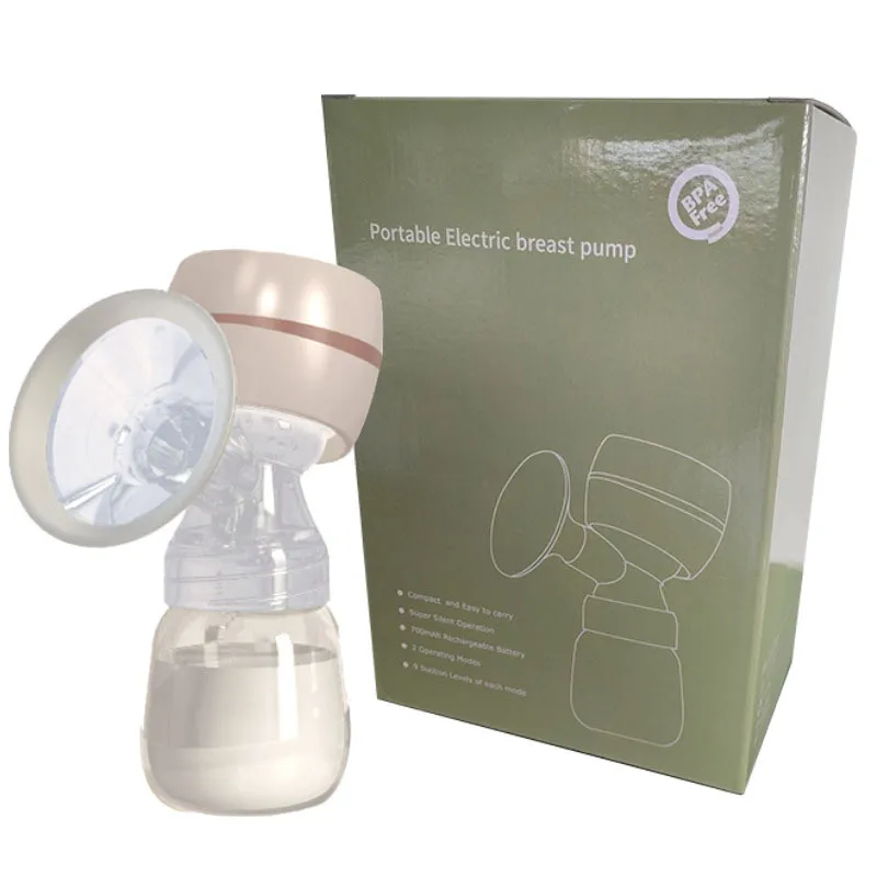 

Electric breast pump intelligent all-in-one automatic breast pump breast massager silent breast pump breast milk milking bottle
